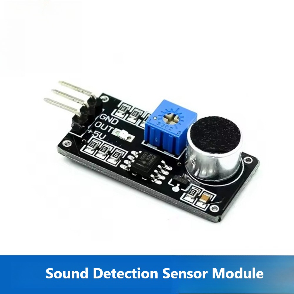 Home Automation Raspberry Pi - Mic Sound Detection Sensor Module for