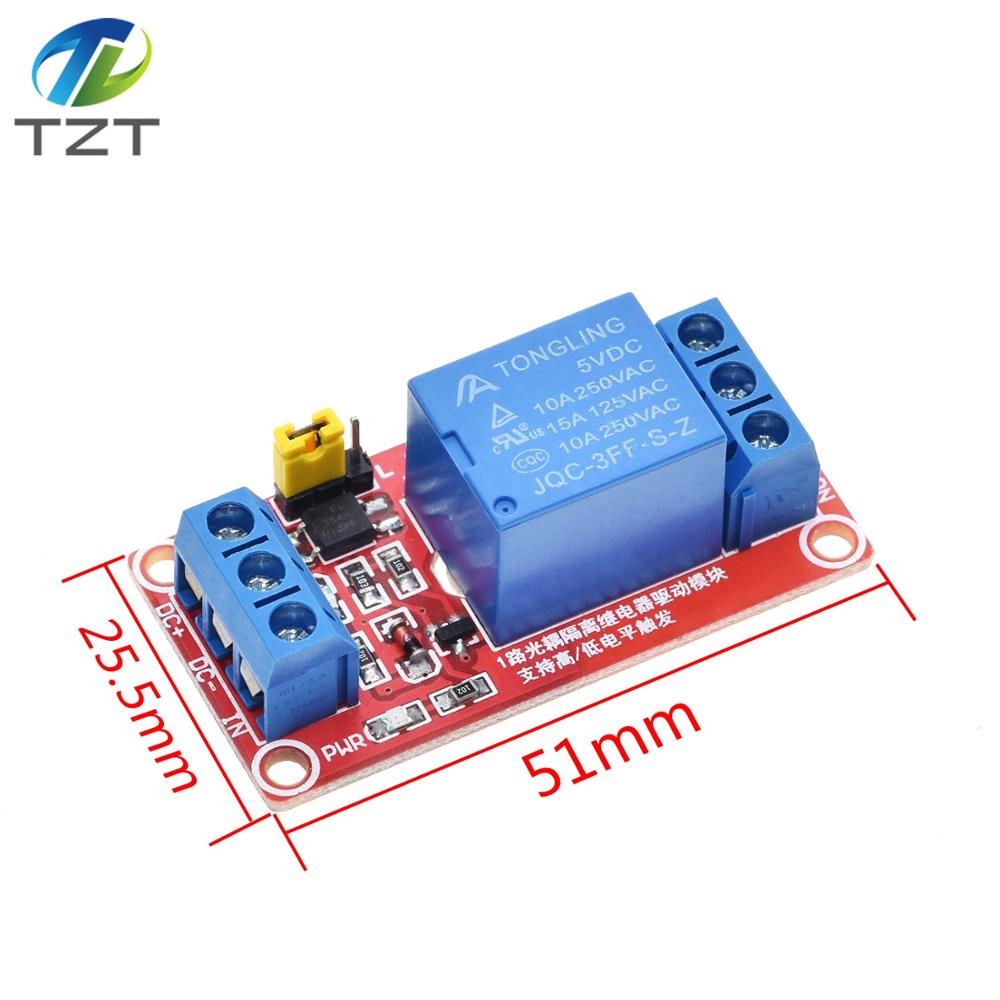 DIYTZT 1pcs 1 2 4 8 Channel 5V - Relay 8 Channel Board review and price