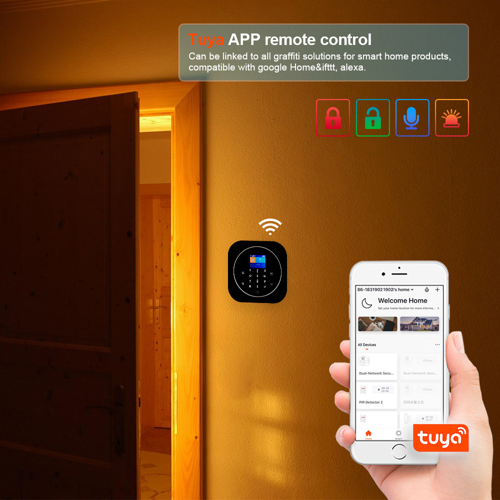KERUI G12 2G Wifi Wireless Hom - Home Automation System Diy review and price