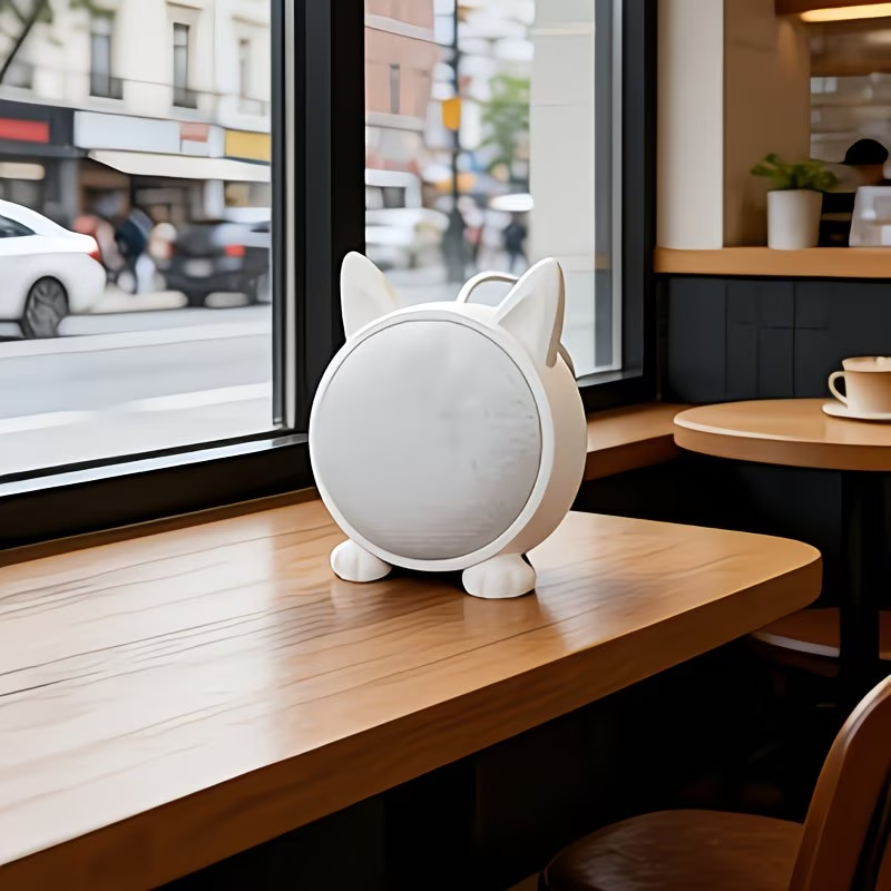 Cat-shaped Speaker Protective  - Google Speaker Nest Audio review and price