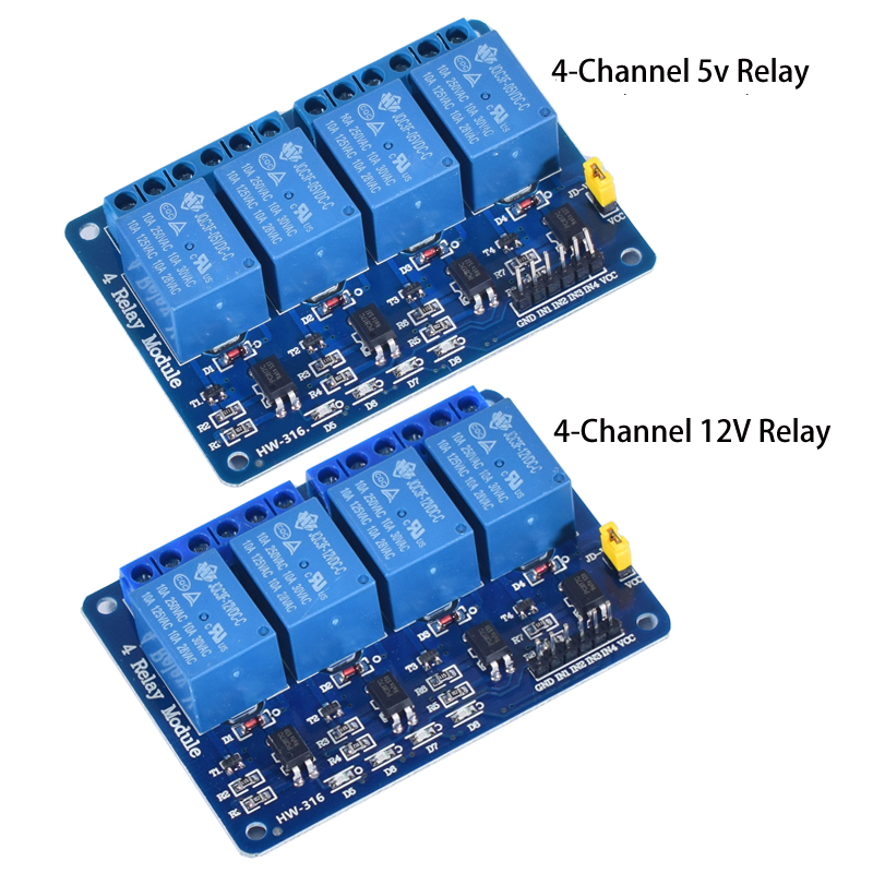 DC 5V 12V 24V 1 2 4 6 8 Channe - Relay 8 Channel Board review and price