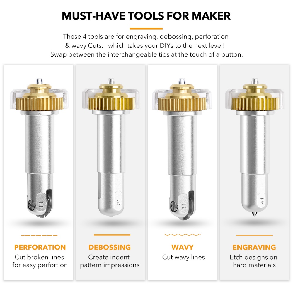 1pc Wavy Blade Engraving Tip C - Diy Automation review and price