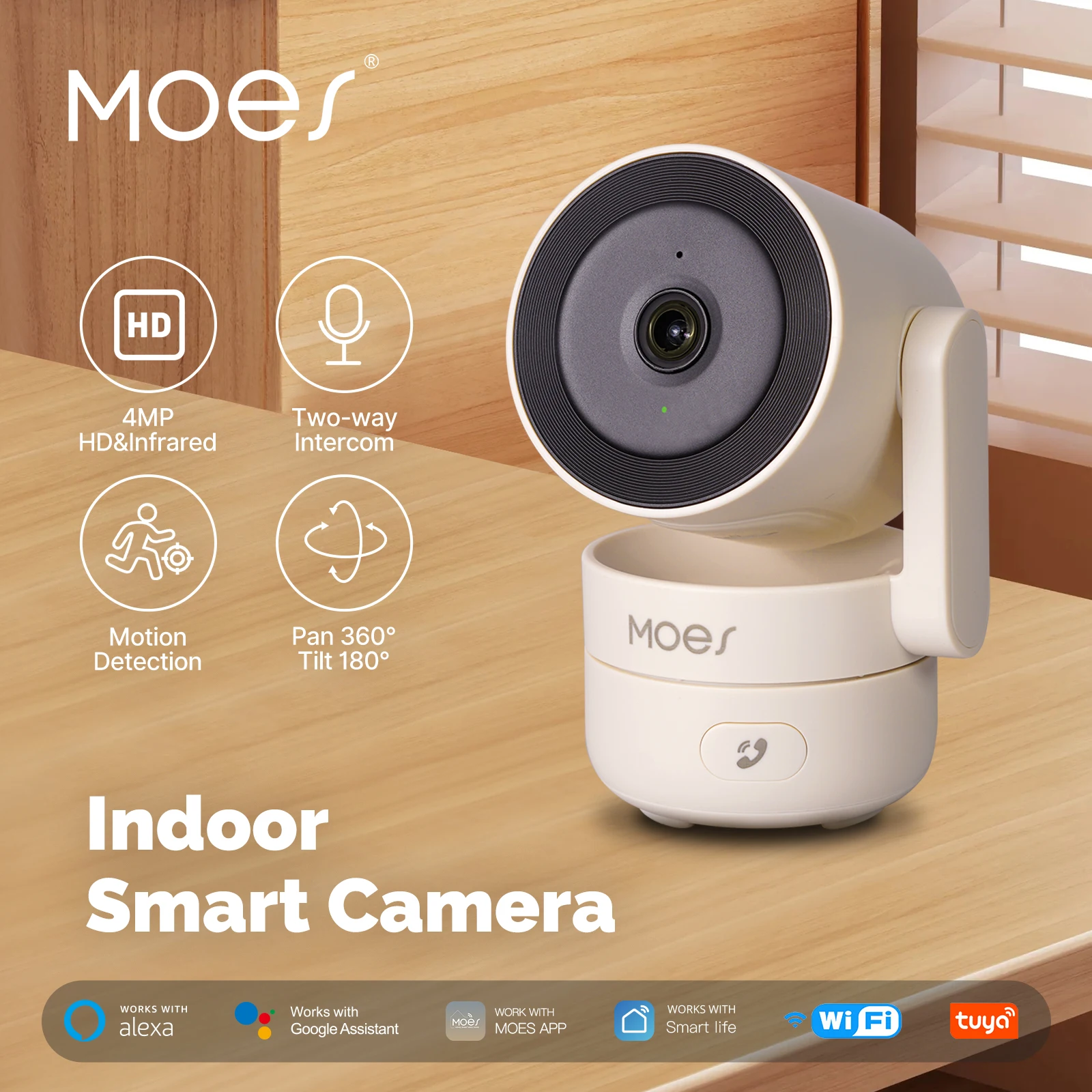 MOESTuya WiFi Indoor Pan/Tilt  - Eufy Camera E220 review and price