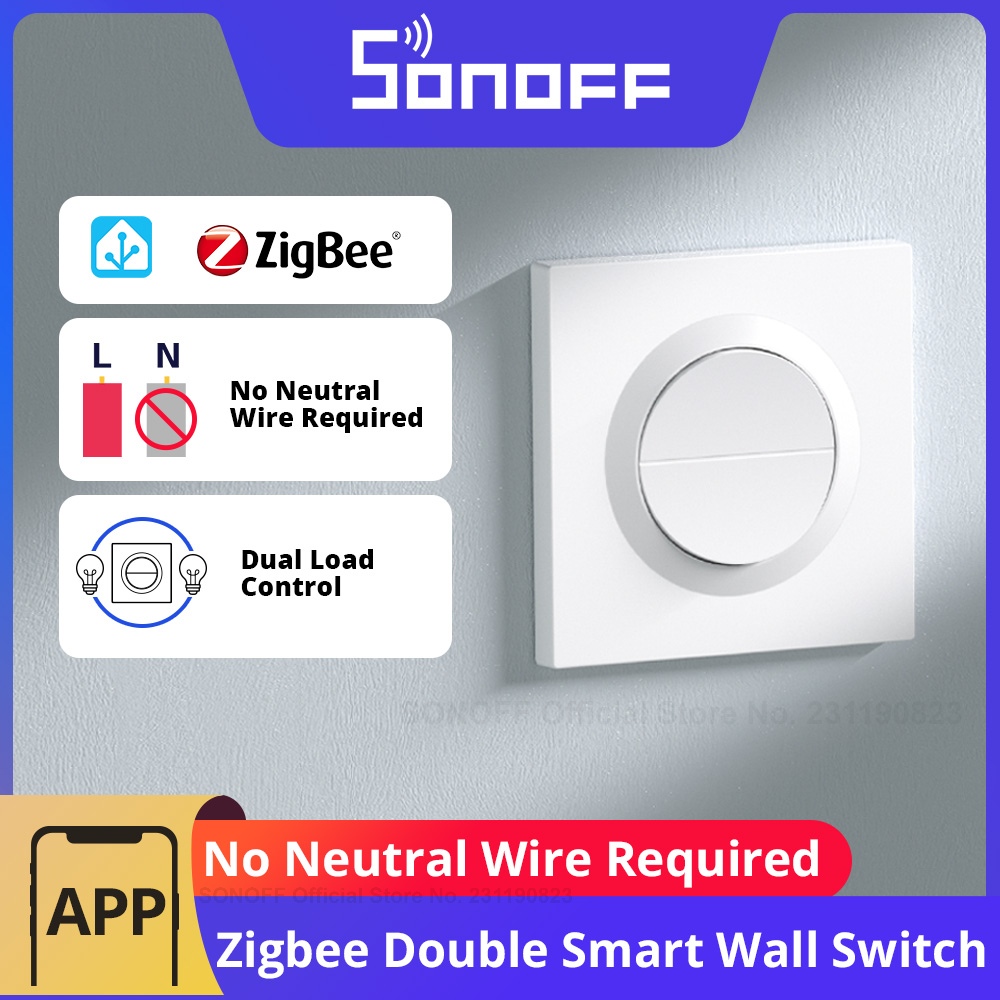 SONOFF Orb-ZBW2L Zigbee 2-Gang - Sonoff Basic Switch review and price
